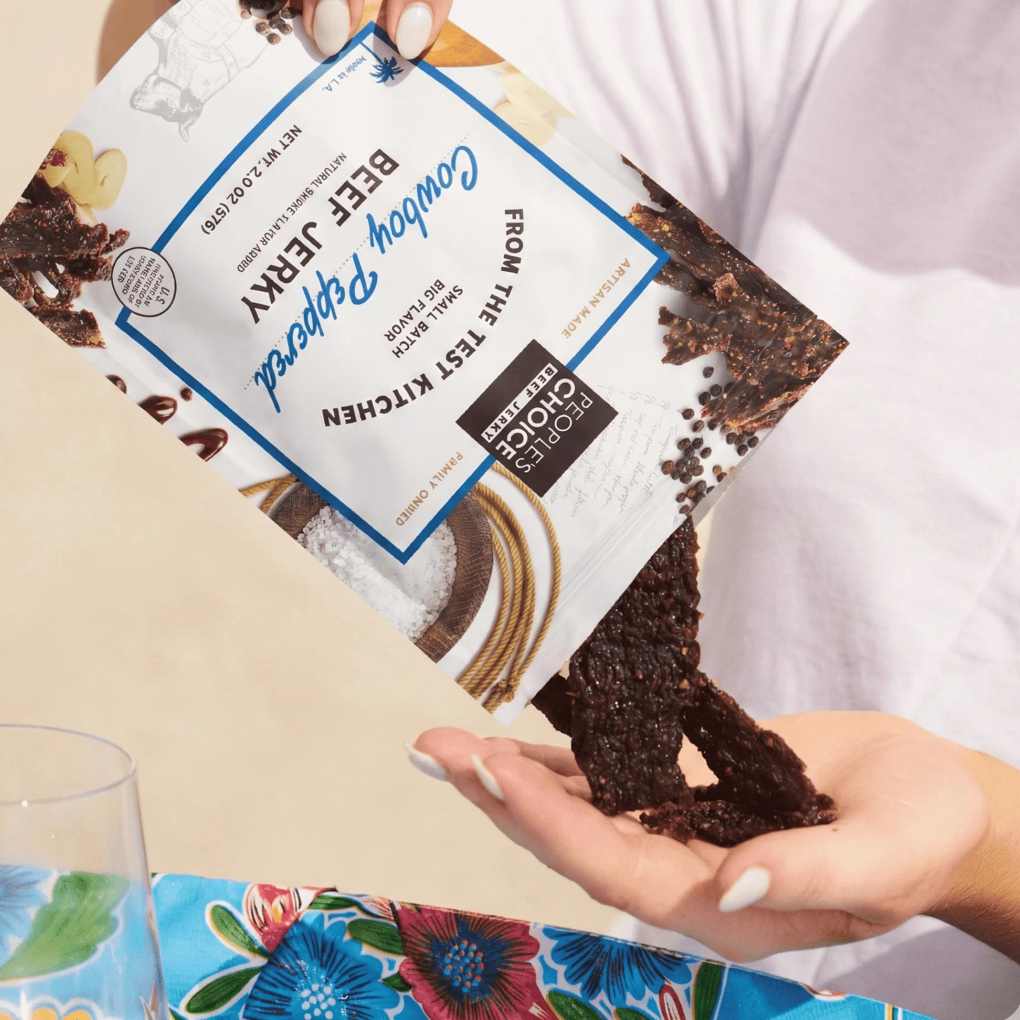 TEST KITCHEN - COWBOY PEPPERED BEEF JERKY - Image 4